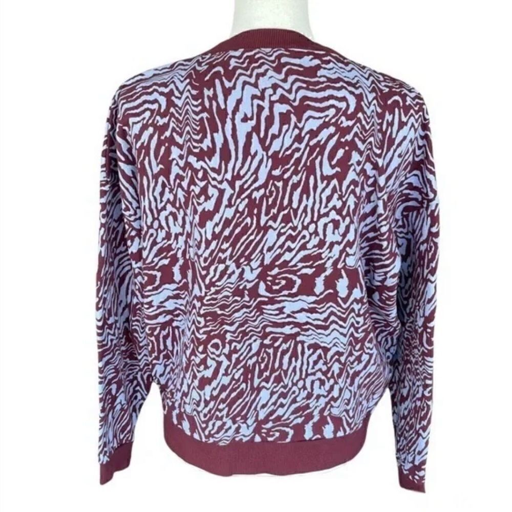 Madewell (Re)sourced Cotton Oversized Sweatshirt in Tigerized Print - Picture 6 of 7